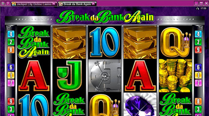 Jackpotcity - Break Da Bank Again screen-shot on mobile