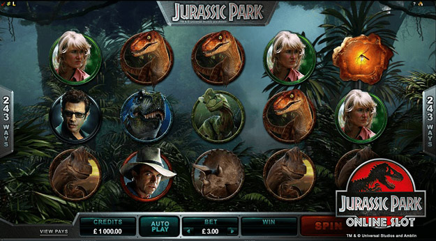 Lucky247 - Jurassic Park