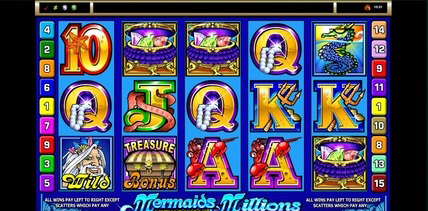 Mermaids Millions screenshot on mobile