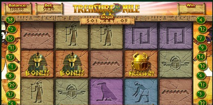 Treasure Nile screenshot on mobile