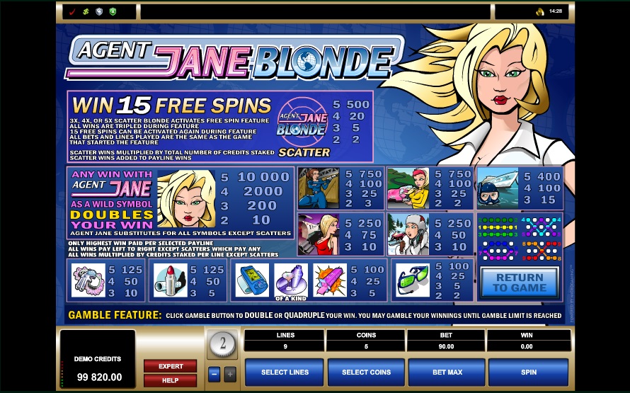 Agent Jane Blonde - sreenshot #4
