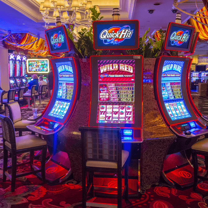 Slot Machines at the Bellagio Casino