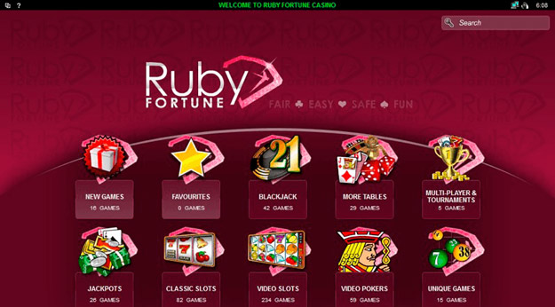 Rubyfortune - Lobby View